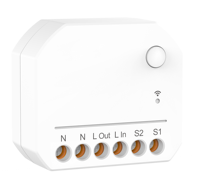 Usine 1 Gang 10A Tuya Wifi Relais Intelligent Interrupteur Mural Module Relais Disjoncteur Domotique Google Alexa Contrôle