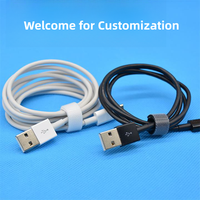 Usine offrant 1M 2M câbles flexibles de téléphone portable USB à Type C Data Cabo Smartphone charge Kabel câble USB C pour la vente en gros