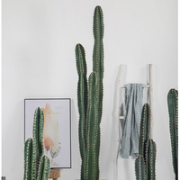 Faux Cactus artificiel d'intérieur en pot, plantes de bonsaï, 1 pièce