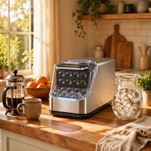 Executive Lounge Ice Ball Machine Sc-6219 8 Balls 30min 3cm Crystal Auto 42db 5-star Hotel Vip Suite Premium Oem Ce Sc-6219 - Product Image 4