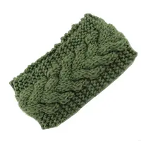 Kenshelley bandana elástica de malha feminina, headband de malha, ideal para esportes, ar livre, faixa de cabeça, laço de lã