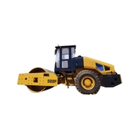 Compacteur à tambour simple SEM522F de 22 tonnes pour travaux de terrassement, fondations, construction routière, machine de compactage de sol robuste