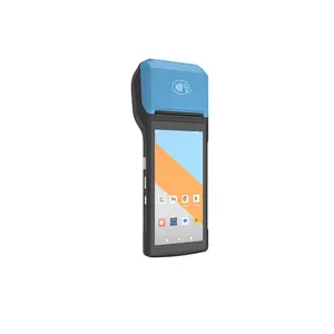 Neuankömmling 5,5-Zoll-Handheld-Pos-System Android 11 Smart-Auflade-POS-Gerät 4G Billing POS-Drucker für Airtel S81P