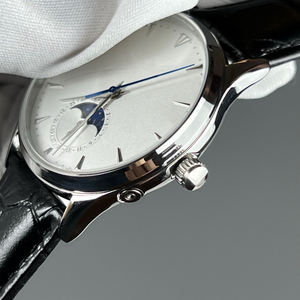 Reloj Mecánico para Hombre Ultrafino con Esfera Pequeña, Funciones de Calendario y Fase Lunar - Product Image 2