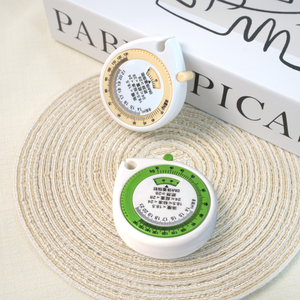 BMI 1,5 m Soft Measuring Tape Body Maßband Lineal Measure Fabric Double Scale Mini Sewing Retract able Tool Messband - Product Image 1