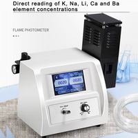 WEIAI Écran tactile de haute qualité FP640 FP6410 Na K Li Ca Ba Spectromètres d'analyse Photomètre à flamme automatique pour laboratoire