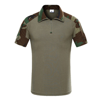 T-Shirt Tactique à Manches Courtes pour Homme, Uniforme Tactique