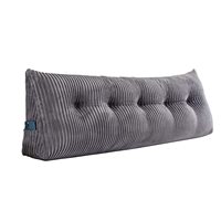 2023 Hot Sale Solid Pattern Großes dreieckiges Kopfteil Keil Bettruhe Lese kissen Kissen mit Rückenlehne Position ierungs stütze