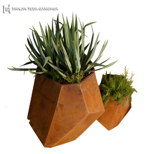 Fioriera in Acciaio Corten e Bordura per <span class=keywords><strong>Giardino</strong></span> in Acciaio Corten, Design Personalizzato Tagliato al Laser, Acciaio Resistente agli Agenti Atmosferici ASTM A242 - Product Image 1