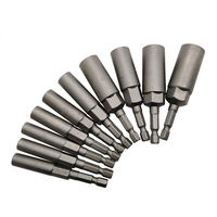 Adaptateur de foret magnétique pour tournevis électrique, douille hexagonale de 1/4 pouce (5,5 mm-19 mm) pour vis à tête hexagonale