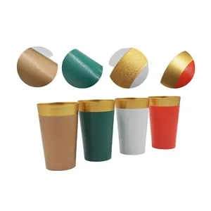 Metal Aluminum Double-layer Beer Glass Reusable Japanese-style Aluminum Cup Outdoor Camping Party Cold Drink Cup Cola Cup