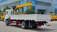 Grue mobile sur camion RLQ CLW à flèche hydraulique haute flexibilité de 15 m, capacité de levage de 6,3 tonnes, capacité de levage de 10 tonnes pour la construction