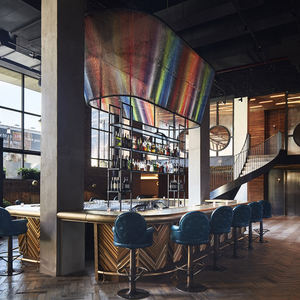 Ensemble de meubles d'hôtel de luxe en bord de lac, mobilier de villa 5 étoiles en bord de mer, chambre à coucher, salon, bois massif, design sur mesure haut de gamme - Product Image 2