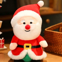 Jouets en peluche anti-stress en gros, Père Noël dessin animé, jouets à griffer pour filles