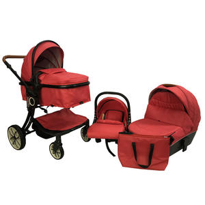 China Wholesale <strong>Twin</strong> Baby Stroller Two Seat Baby Pushchair Baby Stroller 4 in 1 With <strong>Bassinet</strong> Carry Cot Car Seat - Product Image 5