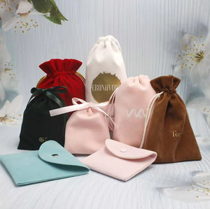 Bolsitas de Terciopelo con Cordón, Bolsas Reutilizables de Satén para Joyas, Relojes y Gafas, Bolsa de Regalo - Product Image 5