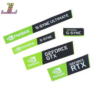 Adesivo Decorativo per Laptop e Desktop NVIDIA GTX GEFORCE, Nuovo Design di Etichetta Adesiva - Product Image 1