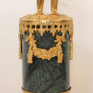 Jewellerytop phòng khách Châu Âu sofa cạnh vải bảng đèn pháp Rococo sang trọng phòng ngủ bảng Đá Cẩm Thạch Đồng Thiên Thần Bảng ánh sáng - Product Image 6