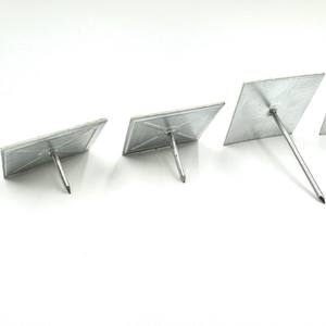 <span class=keywords><strong>Clous</strong></span> isolants adhésifs de qualité usine Modèle 001 avec rondelles autobloquantes galvanisées pour conduits de climatisation métalliques de haute performance - Product Image 3