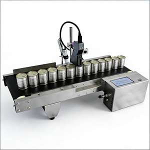 Stampante Portatile a Getto d'Inchiostro T306 con Nastro Trasportatore per Piccole Imprese, Automatica con Touchscreen, Stampa di Date e Loghi per Lotti, Garanzia 1 Anno - Product Image 1