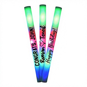 Bastones de Luz LED de Espuma Personalizados, Diseño Romano Tenei, para Bodas, Cumpleaños, Fiestas, Conciertos, Festivales - Product Image 1