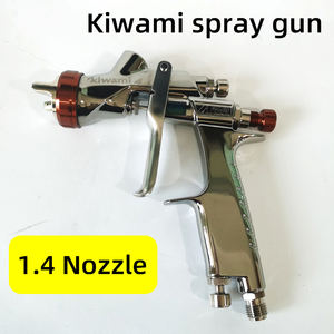 Pistola de Pulverización Neumática de Alta Atomización Manual, Pulverizador de Pintura Automotriz de Acero Inoxidable, Calibre 1,4, W400, Japón - Product Image 2