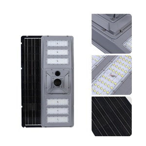 Lampione Solare Integrato in Alluminio con Sensore Radar per Esterni 70w 80w 90w 100w Kit Solare Tutto in Uno - Product Image 3