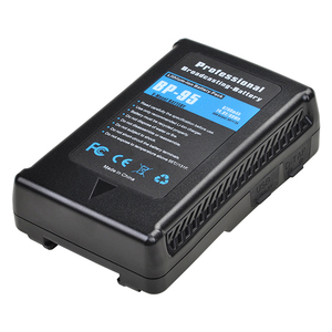 Batterie au lithium V-Mount TPF BP-95W haute capacité 14,8 V 6700 mAh 95 Wh pour tous les appareils photo et éclairages LED compatibles CE - Product Image 3