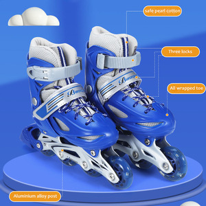 <span class=keywords><strong>Patines</strong></span> de <span class=keywords><strong>Ruedas</strong></span> con Luces, Listos para Enviar, <span class=keywords><strong>Patines</strong></span> en Línea de 4 <span class=keywords><strong>Ruedas</strong></span> para Niños Principiantes - Product Image 6