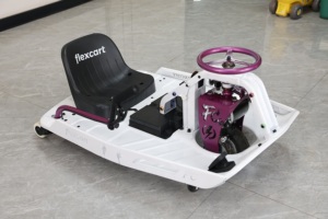 Kart à dérive F2 Pro 800W 48V Lithium Édition Noire LED Underglow 3s Swap 360 Spin FEC Location B2B Vente en Gros Usine - Product Image 3