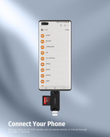 Alta calidad USB2.0 3,0 tipo-c SD TF tarjeta OTG adaptador lector de tarjetas de memoria lector de tarjetas de alta velocidad/escritor