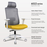 Fabricant de chaises certifiées AODA EN1335, chaises de bureau inclinables à mailles sensibles au poids, appui-tête, siège surdimensionné, chaise pivotante ergonomique