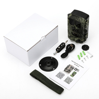 Caméra de surveillance de la faune BSTCAM 4K avec connexion vidéo et contrôle par application WiFi, portée IR 20m/85ft, détection de mouvement, déclenchement 0,3s.