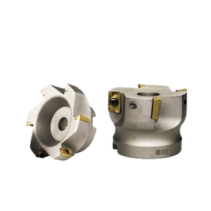 Insertos de Carburo de Ángulo Recto YUFU BAP300R/400R de 4 Filos 55HRC para Fresadora/Torno CNC, Fresa de Cara Plana con Recubrimiento AlTiN OEM/ODM 3M - Product Image 4