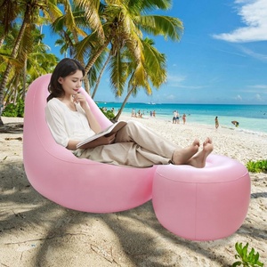 Modern Design Aufblasbares Folding Reclining Sectional Couch <b>Inflatable</b> Lazy <b>Sofa</b> Furniture for Living Room - Product Image 6