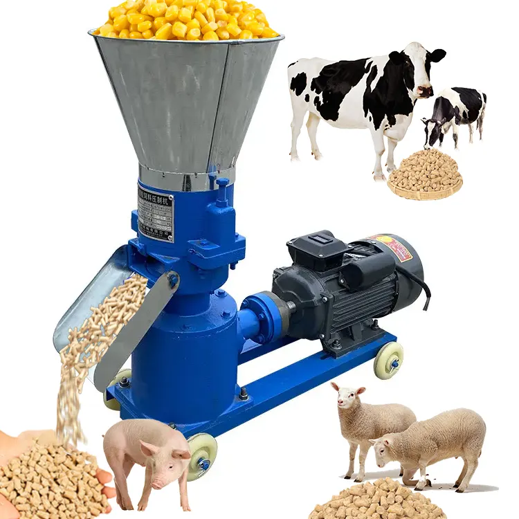 6mm disc for feed pellet machine machine leaves into cattle feed pellets commercial animal feed pellet making machine