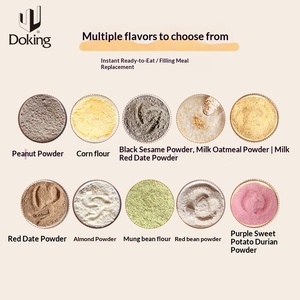 Poudre de céréales complètes OEM Dunhuang 700g : Sésame noir, lait, avoine, haricot rouge – Substitut de céréales complètes – Nouveauté ! - Product Image 2