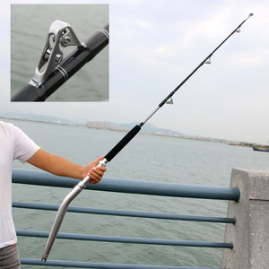 Nouvelle Canne à Pêche de Bateau Robuste pour Eau Salée de Qualité Supérieure, Tailles 5'6"/6'/6'6", Canne de Traîne Personnalisée Gros Gibier 30-130 lb pour Thon - Product Image 2