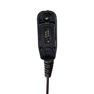 7 Pin Headset with <b>Mic</b> Acoustic Tube PTT Earpiece for GP328 GP338 GP340 GP380 TC980 PT558 Walkie Talkie - Product Image 5