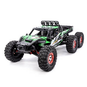 Coche de Alta Velocidad Fy-06 6wd 60km/<span class=keywords><strong>hrc</strong></span>, Camioneta Todoterreno 1/12 <span class=keywords><strong>Rc</strong></span> 2.4ghz Rtr con Luces Led y Amortiguador de Metal - Product Image 1