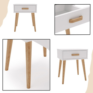 Meubles pour <span class=keywords><strong>la</strong></span> maison, personnalisation, <span class=keywords><strong>table</strong></span> de nuit en MDF, ensemble de 2 tables de nuit, mesa de noche - Product Image 4