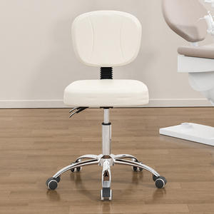 Silla de Salón de Belleza para Manicuristas, Silla de Dentista, Taburete de <span class=keywords><strong>Peluquería</strong></span>, Silla Giratoria con Elevación, Taburete de Trabajo Grande - Product Image 4