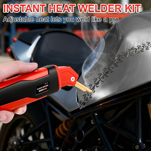 Máquina de Soldar Plástico Roja, Herramientas de Garaje, Grapadora Práctica, Máquina de Reparación de Plástico PVC, Máquina de Soldar para Reparación de Parachoques de Automóviles - Product Image 3