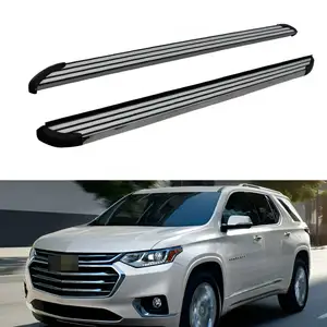 Side Step For Car Aluminum Running board Side Steps Bar For Chevrolet Traverse 2018-2021