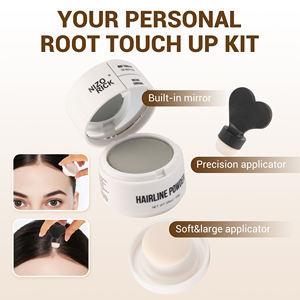 Polvo para la línea del cabello, cubre raíces negras, polvo de sombra natural instantáneo a prueba de agua, corrector de cabello, relleno de densidad capilar - Product Image 6