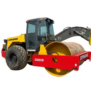 Performance stable Dynapac CA251D Rouleau compresseur utilisé pour la construction Fonctions puissantes avec moteur et composants du noyau de la pompe - Product Image 1
