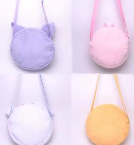 Cinnamoroll estilo Anime Lindo bolso <span class=keywords><strong>de</strong></span> hombro con cierre abierto <span class=keywords><strong>de</strong></span> moda bolso <span class=keywords><strong>de</strong></span> felpa <span class=keywords><strong>de</strong></span> dibujos animados para niñas con melodía transparente para niños - Product Image 3