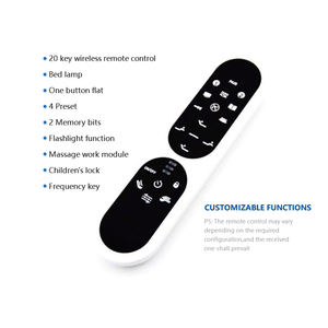 Sommier de lit électrique intelligent réglable de haute qualité, efficace, avec télécommande sans fil, vente en gros - Product Image 3