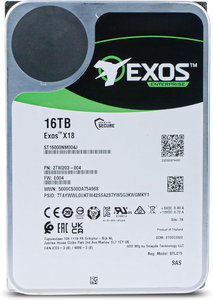 ST Exos X16 16TB Enterprise Hard <b>Drive</b> 3.5" SATA 6Gb/s 7200RPM 256MB Cache HDD ST16000NM004J - Product Image 2