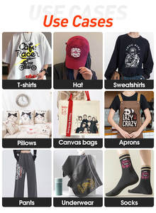 Impresión personalizada de transferencia de calor, pegatinas de prensa de calor, impresión Dtf, diseños de transferencia de calor listos para presionar para camisetas - Product Image 5